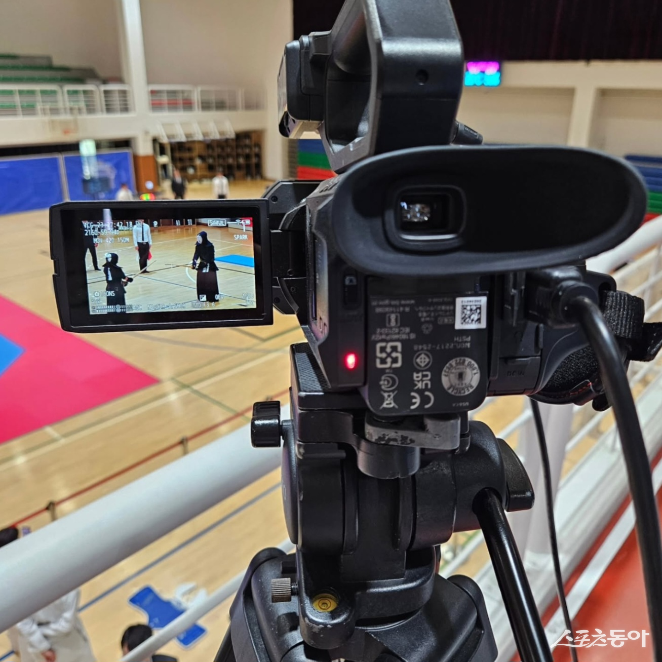 무도대축전을 촬영 중인 CSPN. 사진 제공｜조현우 학생기자