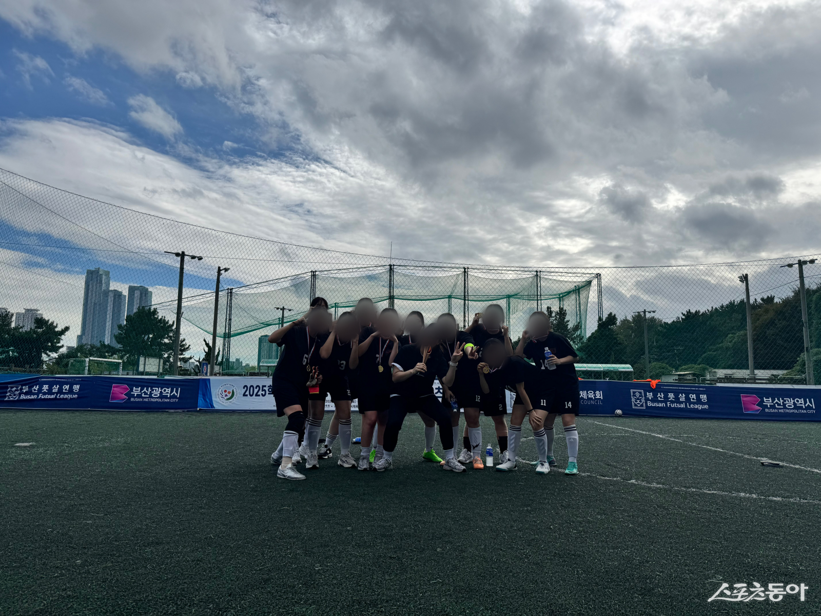 해운대여고 풋살부. 사진 제공｜이은채 학생기자