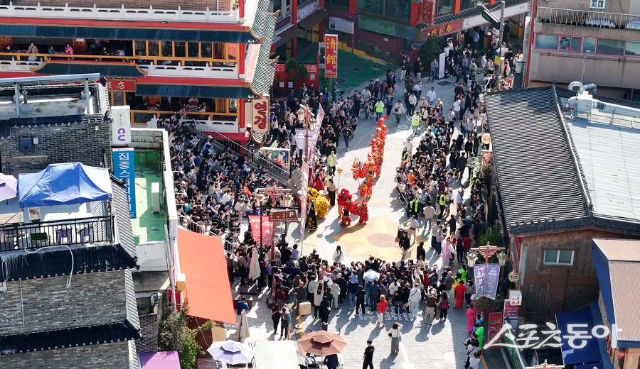 인천 중구, (재)인천중구문화재단은 ‘2025 씬나 페스타 in 차이나타운’의 축제를 진행했다.사진제공｜인천 중구청