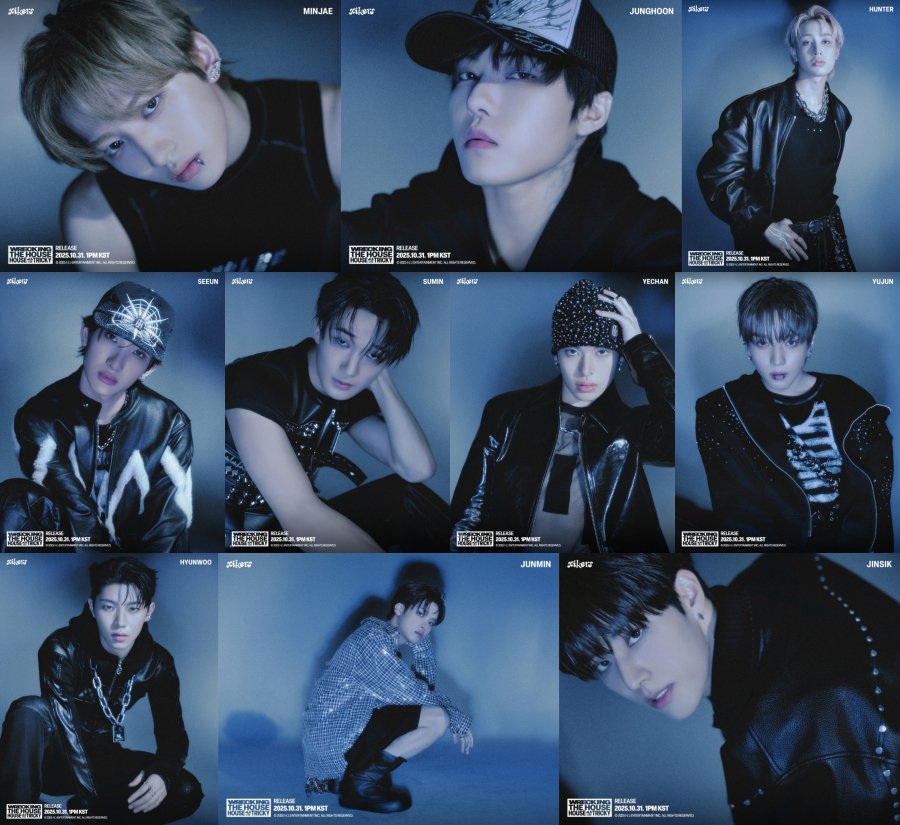 싸이커스(xikers)가 미니 6집 ‘HOUSE OF TRICKY : WRECKING THE HOUSE’의 마지막 콘셉트 포스터를 공개하며 컴백 열기를 끌어올렸다. 사진제공 | KQ 엔터테인먼트