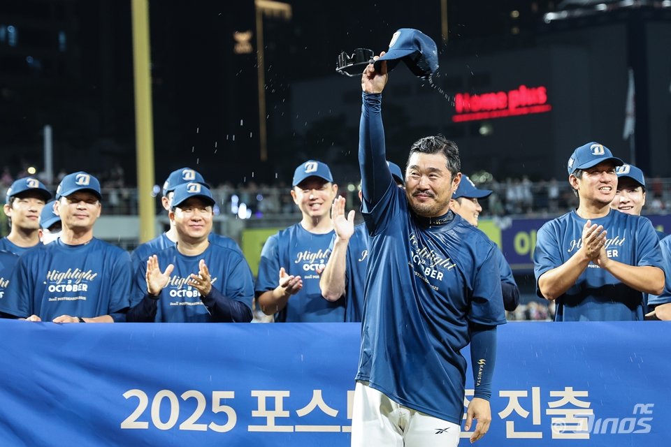 “내 점수는 50점”…‘9연승’ 기적 같은 WC 진출에도 냉정했던 이호준 감독, 왜?