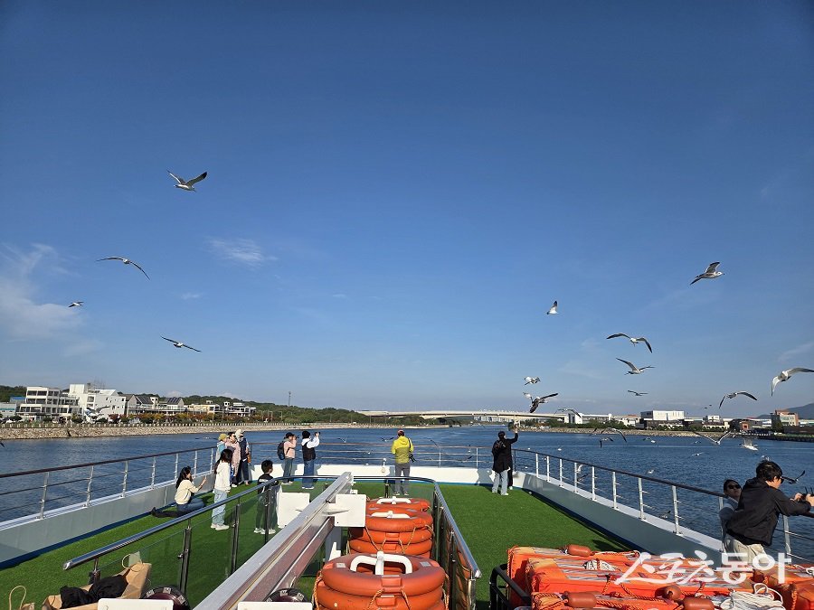 김포시, 김포여객터미널에서 대명항까지 김포 바다의 물길을 열었다. 사진제공|김포시청