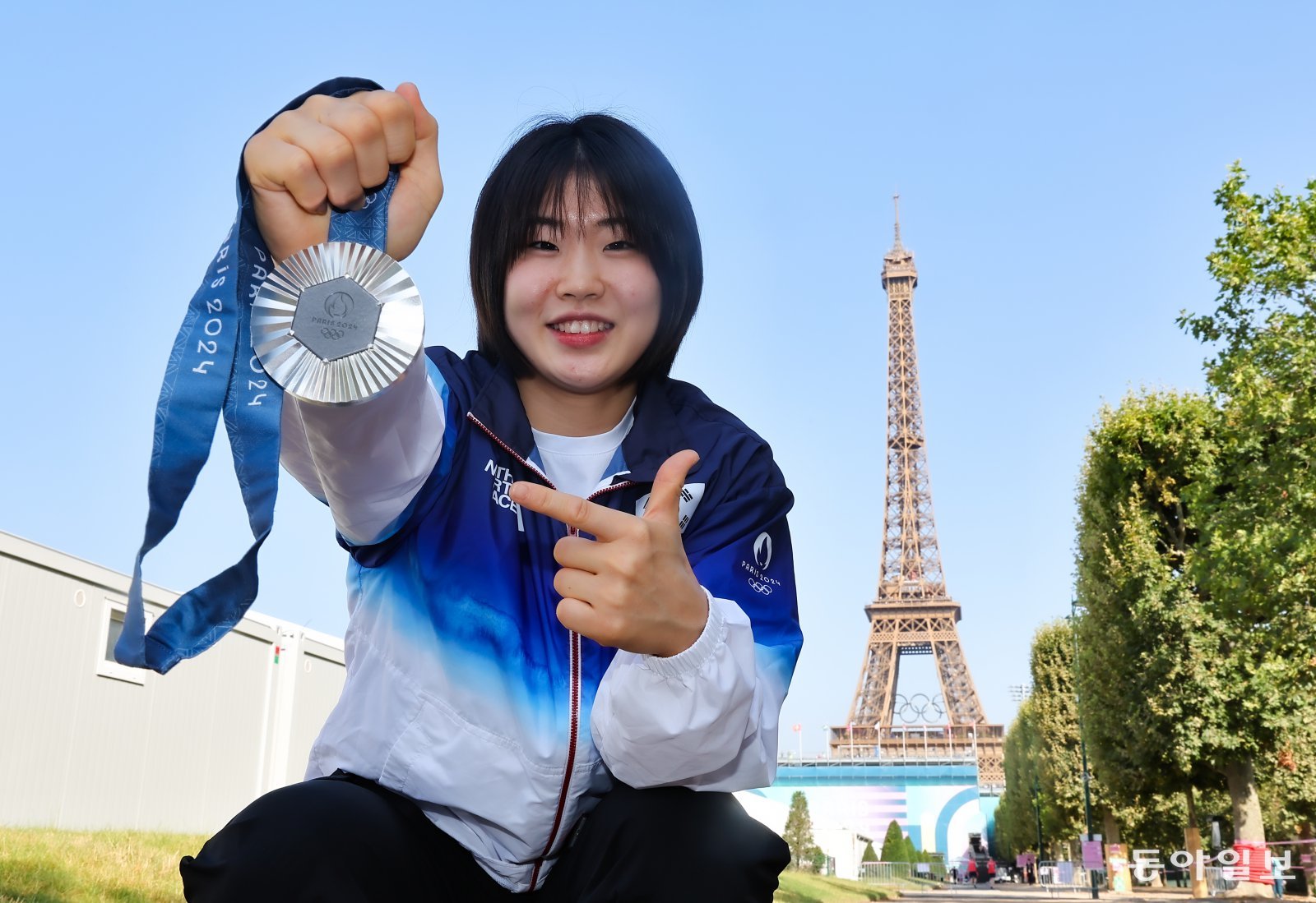 2024파리올림픽 유도 여자 57kg급에서 은메달을 따낸 허미미. 스포츠동아DB