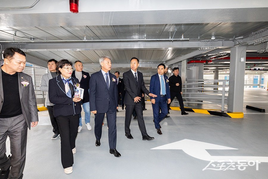 인천 계양구, 작전서운 공영주차장 준공식을 진행했다. 사진제공｜인천 계양구청