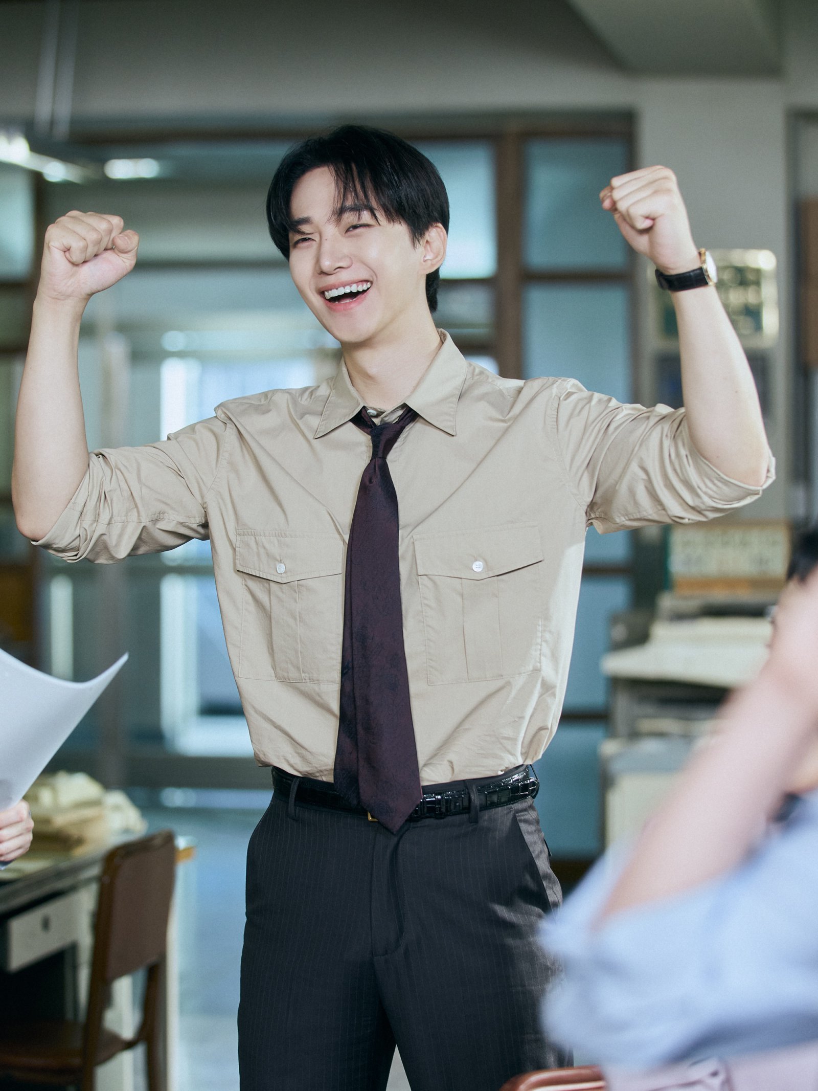 이준호가 ‘태풍상사’로 흥행 3연타 홈런을 날리며 2년 주기 대박설을 증명해냈다. ‘태풍상사’의 대선전에 이준호가 ‘라이징 스타’ 이채민과 함께 연말 시상식 ‘양강 구도’를 연출할지도 관심을 모은다. 사진제공 | O3 콜렉티브