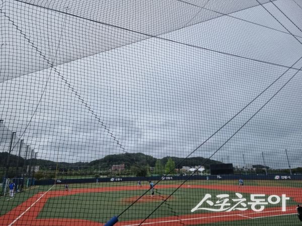 용상야구장 전경. 사진제공ㅣ안동시