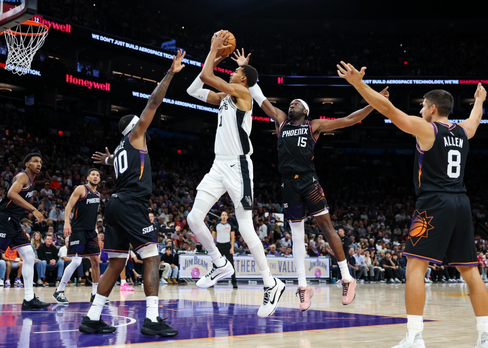 Spurs Suns Basketball