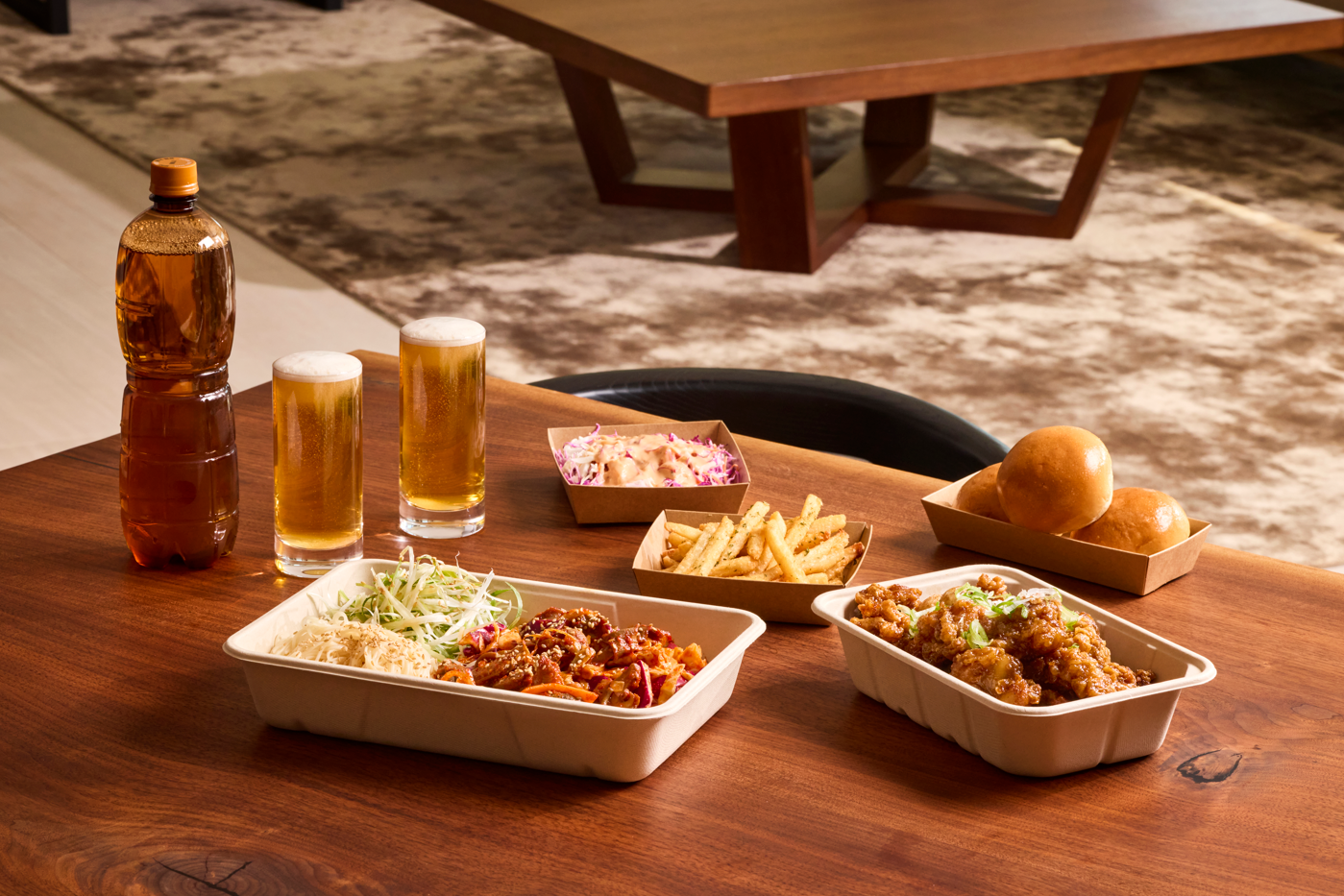 곤지암리조트 식음 업장에서도 우승을 기념한 스페셜 메뉴를 새롭게 출시했다