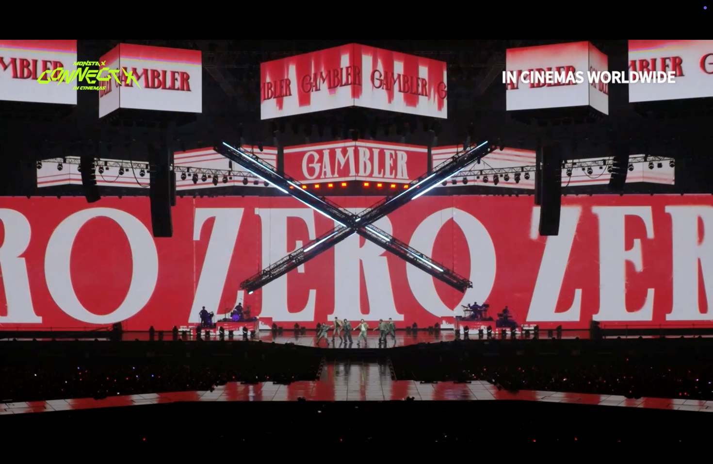 ‘갬블러’ 라이브 美쳤다… ‘몬스타엑스 : 커넥트 엑스 인 시네마’ 예매 오픈