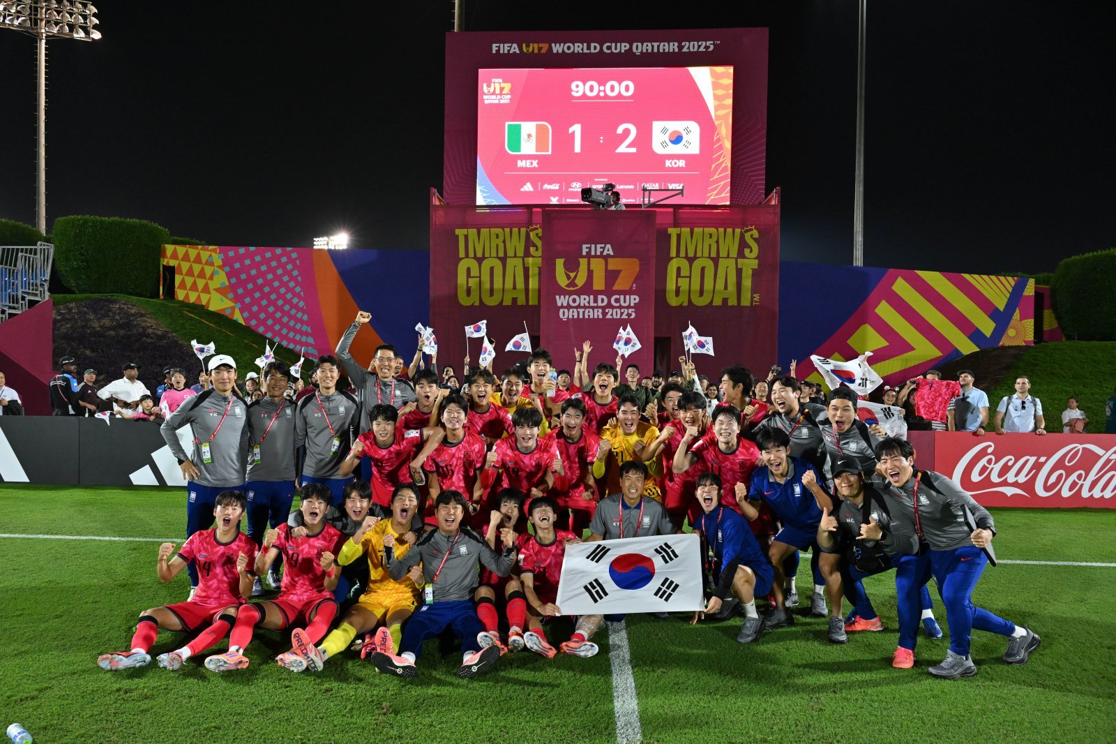 ‘죽음의 조’ 첫 경기를 승리로 장식한 U-17 대표팀, 멕시코에 2-1 승리!