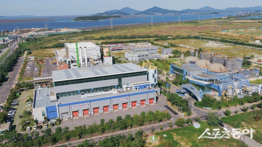 수도권매립지공사, 자원에너지화 시설 전경. 사진제공｜수도권매립지관리공사
