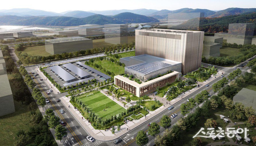 장성 파인데이터센터 조감도. 사진제공=전남도