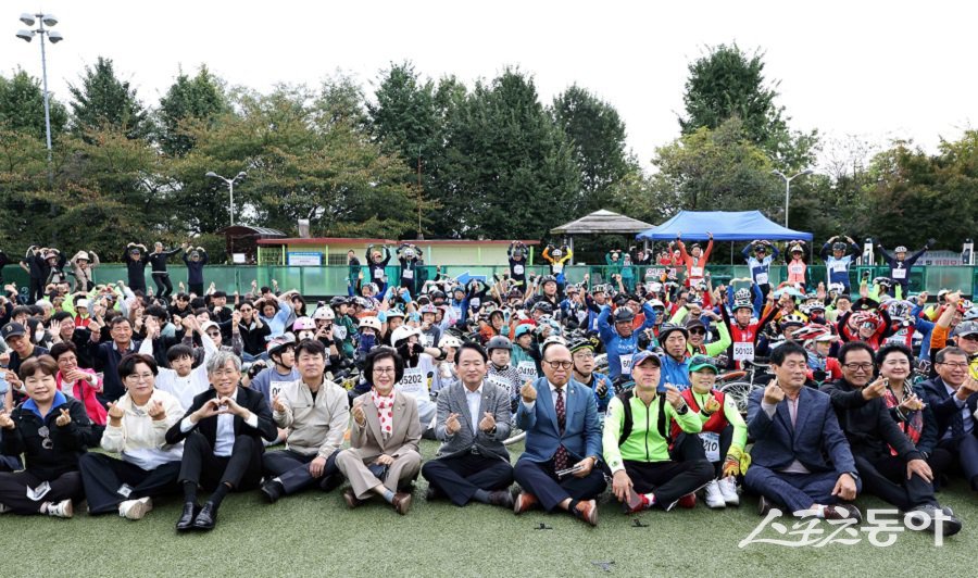 인천 동구, 제6회 동구청장배 전국 외발자전거대회를 개최했다. 사진제공|인천 동구청