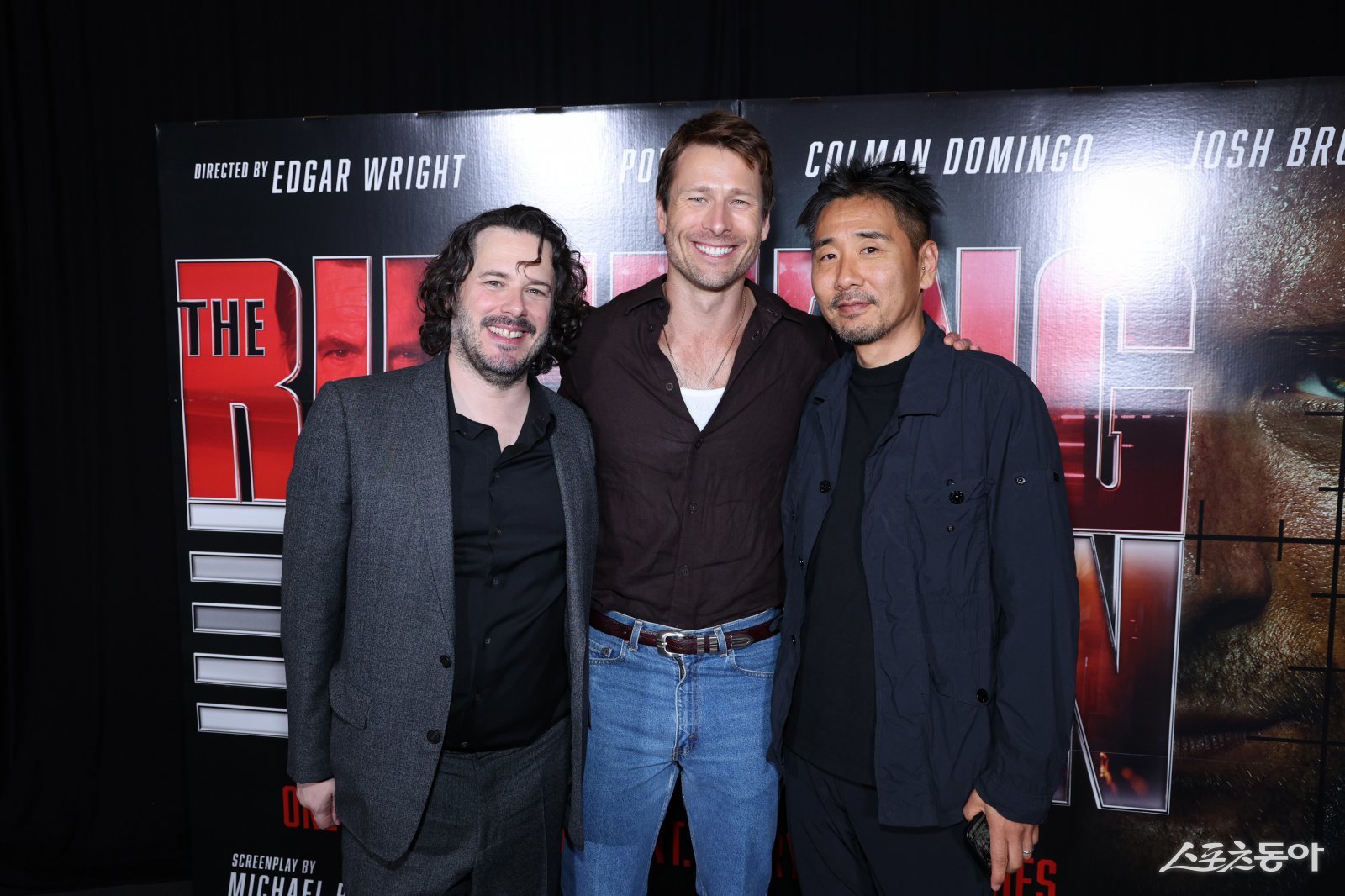 에드가 라이트 감독·글렌 파월·정정훈 촬영감독, 사진제공|롯데엔터테인먼트