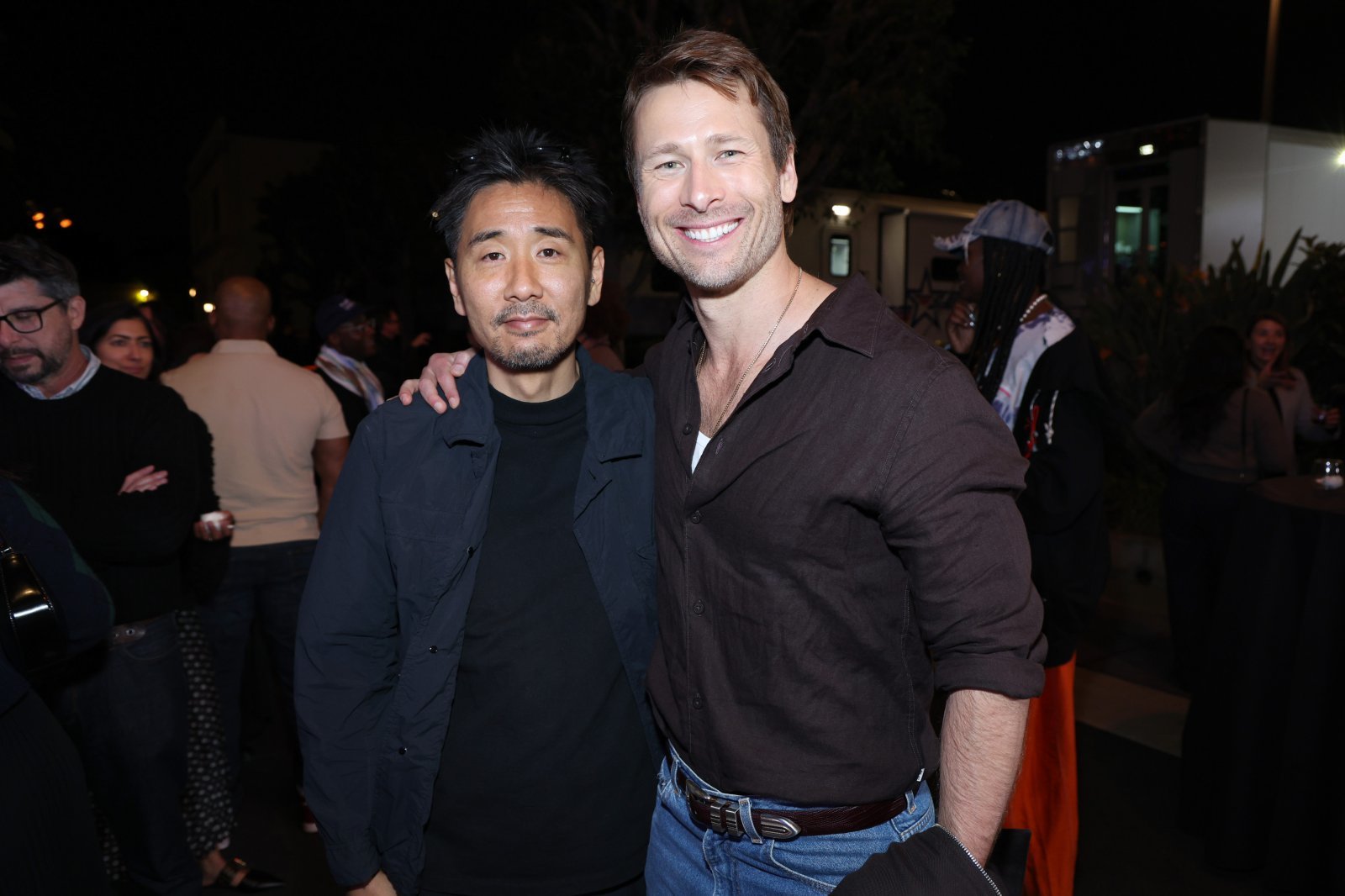 정정훈 촬영감독·글렌 파월, 사진제공|롯데엔터테인먼트