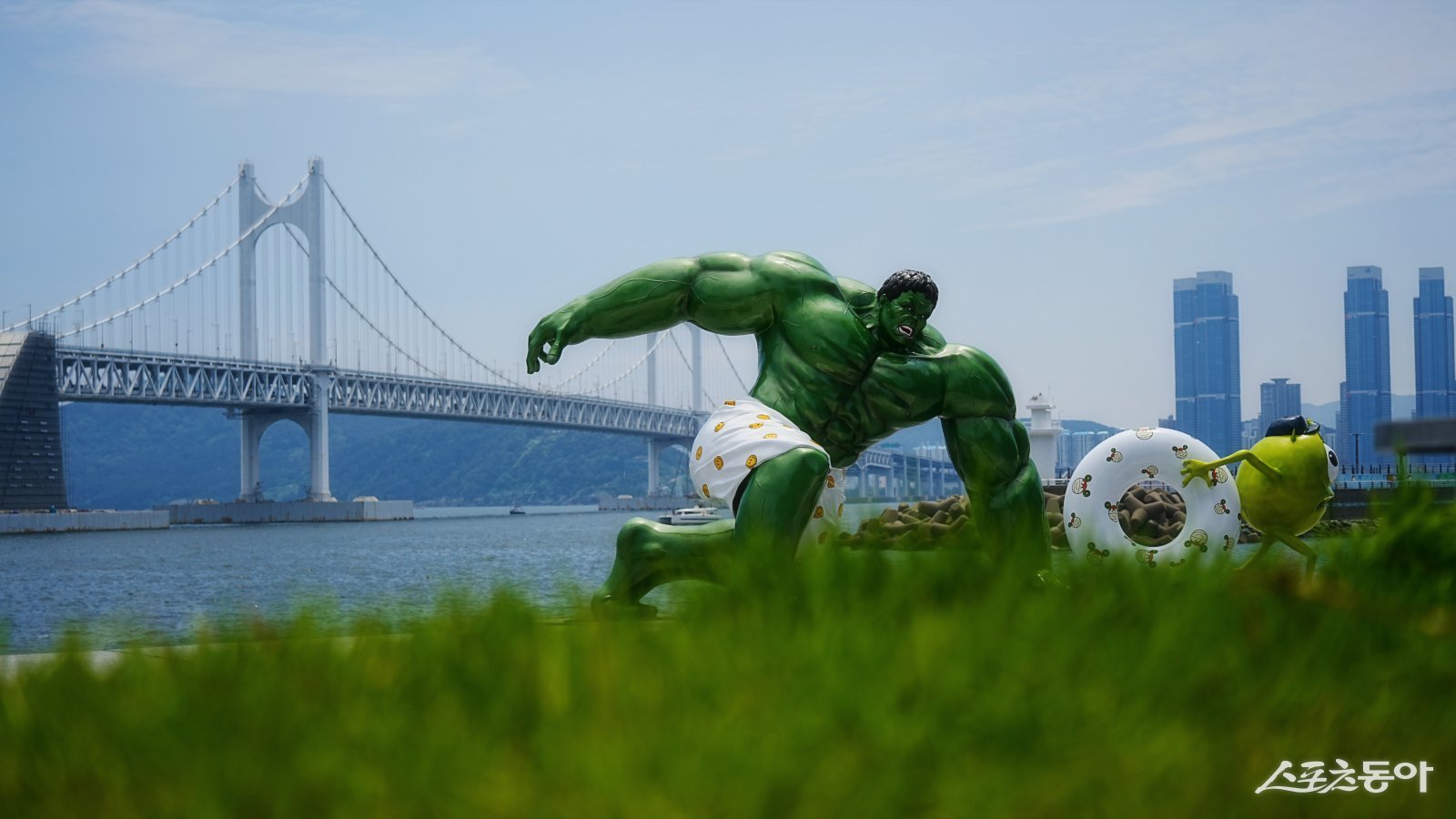 금상 ‘헐크의 여름휴가’ (사진제공=부산 수영구)