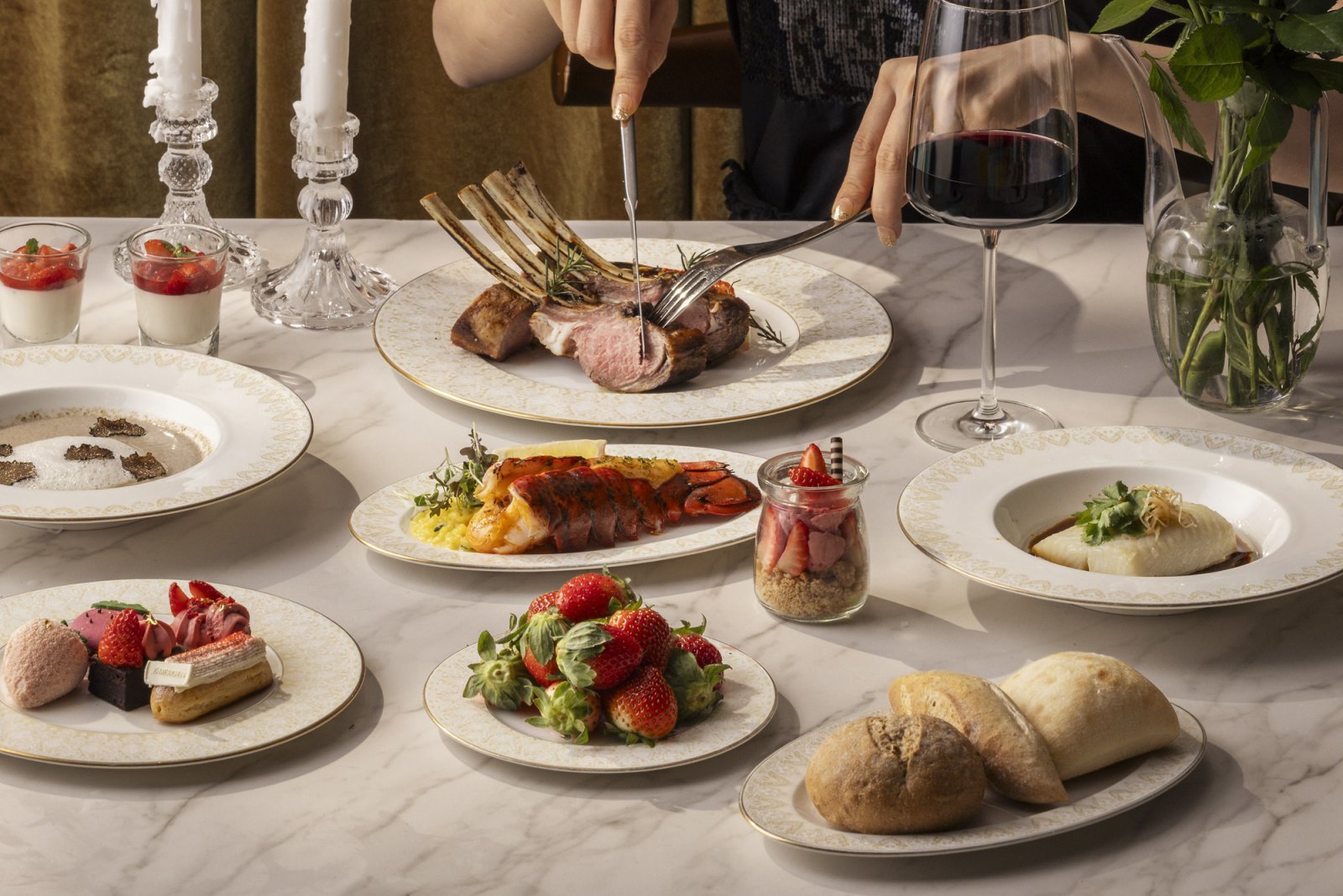 르메르디앙 서울 명동 라팔레트 파리 라페트 런치 뷔페