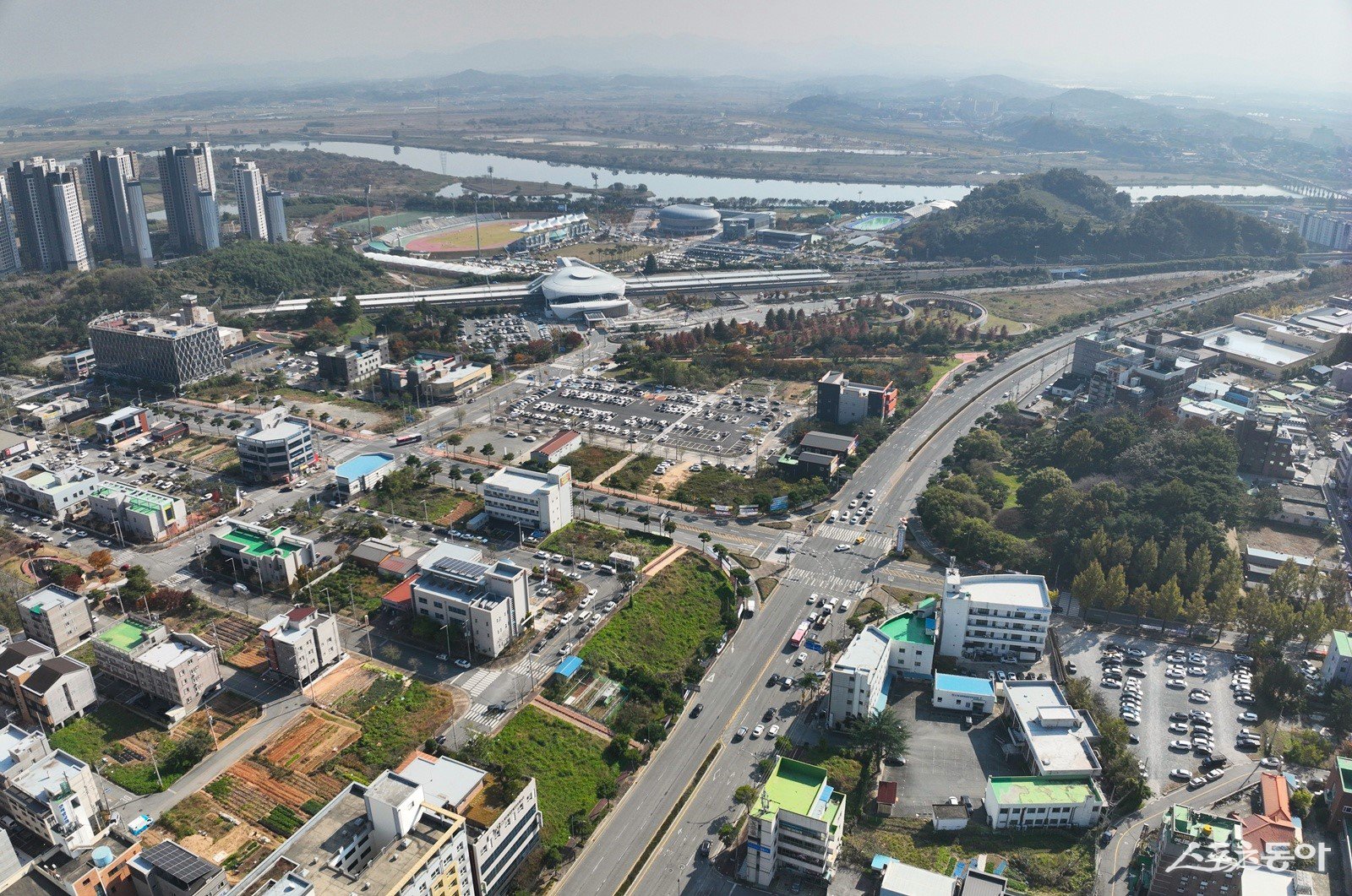 나주역 일대 전경. 사진제공=나주시