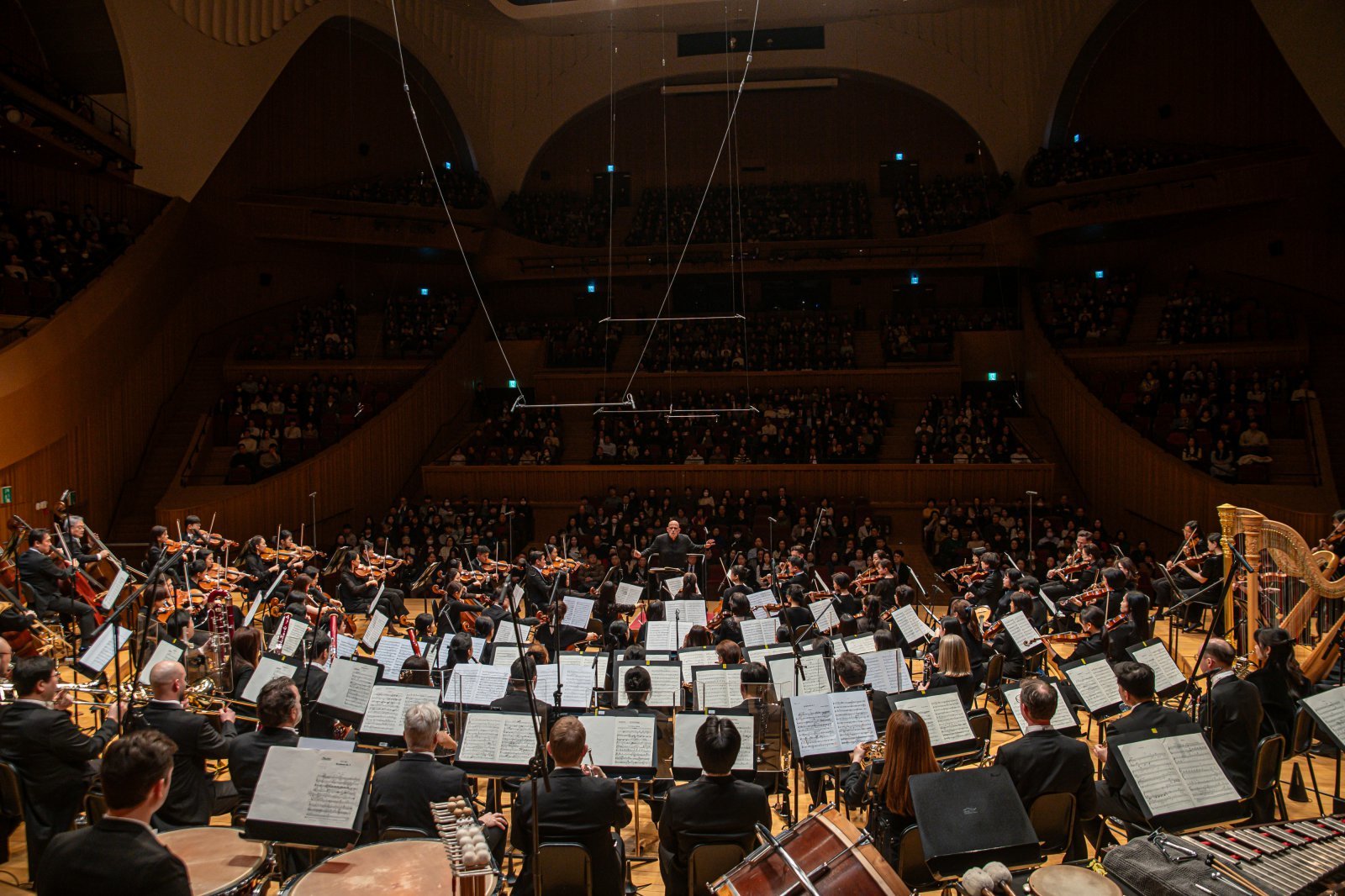 서울시향의 말러 7번 연주 모습       서울시향 제공