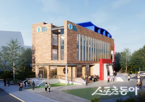 청송군립진보공공도서관 리모델링 공사 조감도. 사진제공 ㅣ 청송군