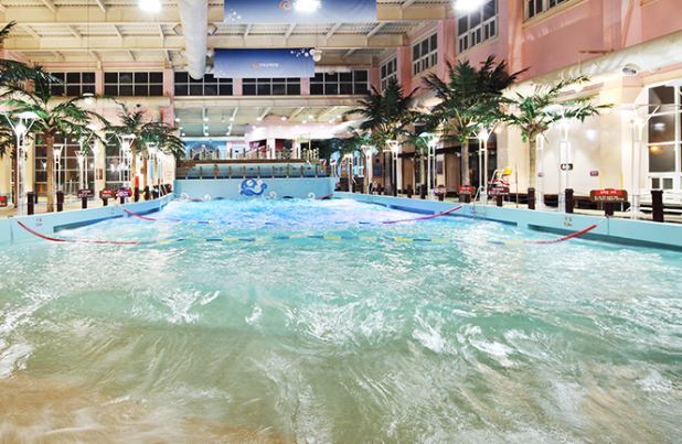 한화리조트 설악 워터피아의 박력 넘치는 파도풀 ‘샤크블루’     사진출처 ｜ 한화리조트 홈페이지