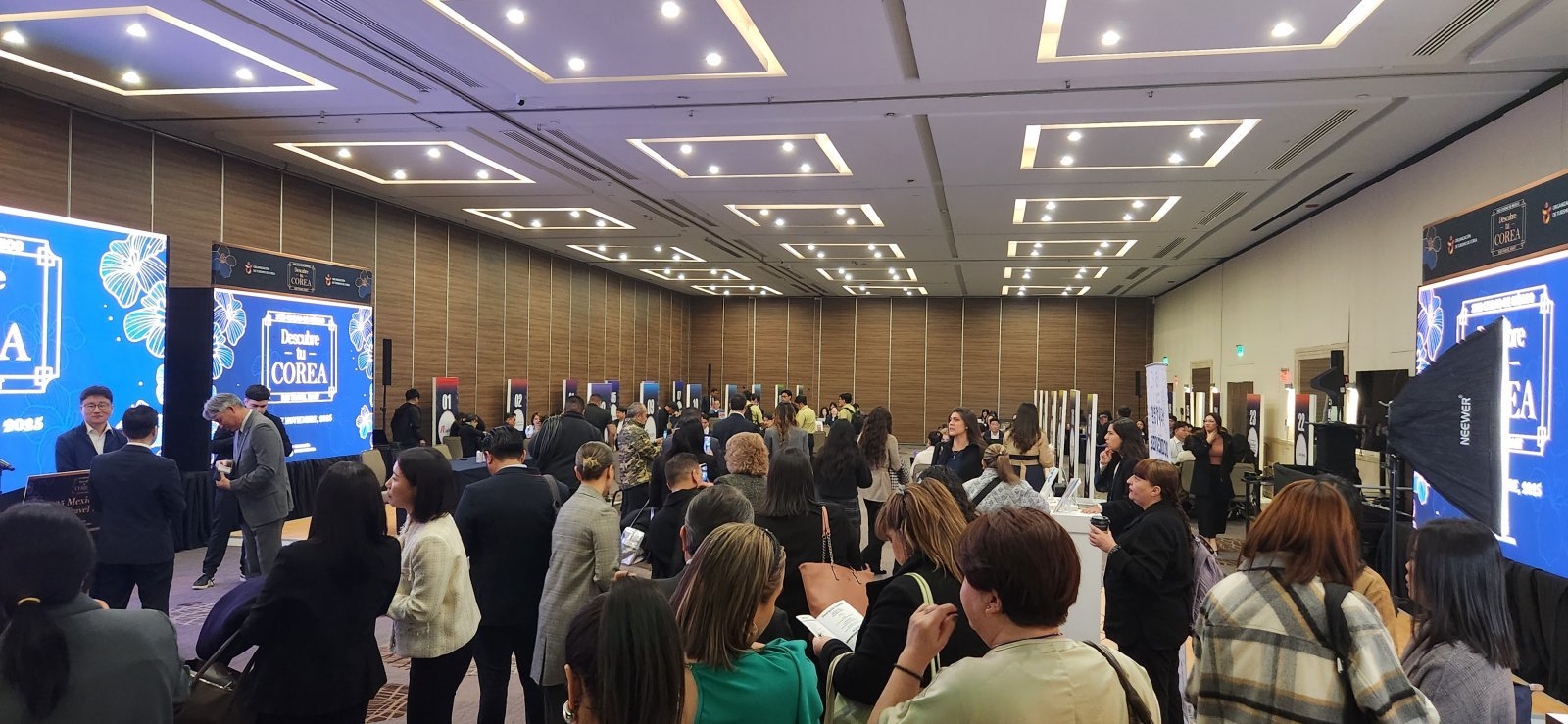 멕시코시티에서 최초로 열린 2025 K-관광 트래블마트           사진제공 ｜ 한국관광공사