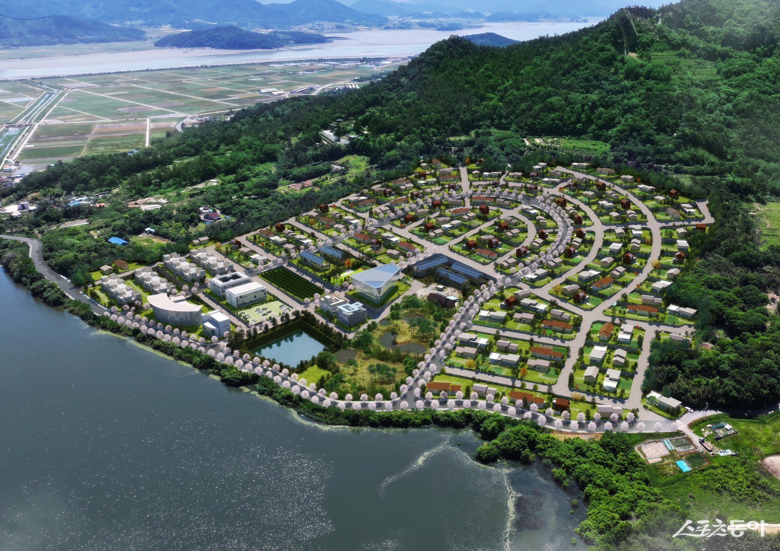 임천지구 조감도. 사진제공=강진군