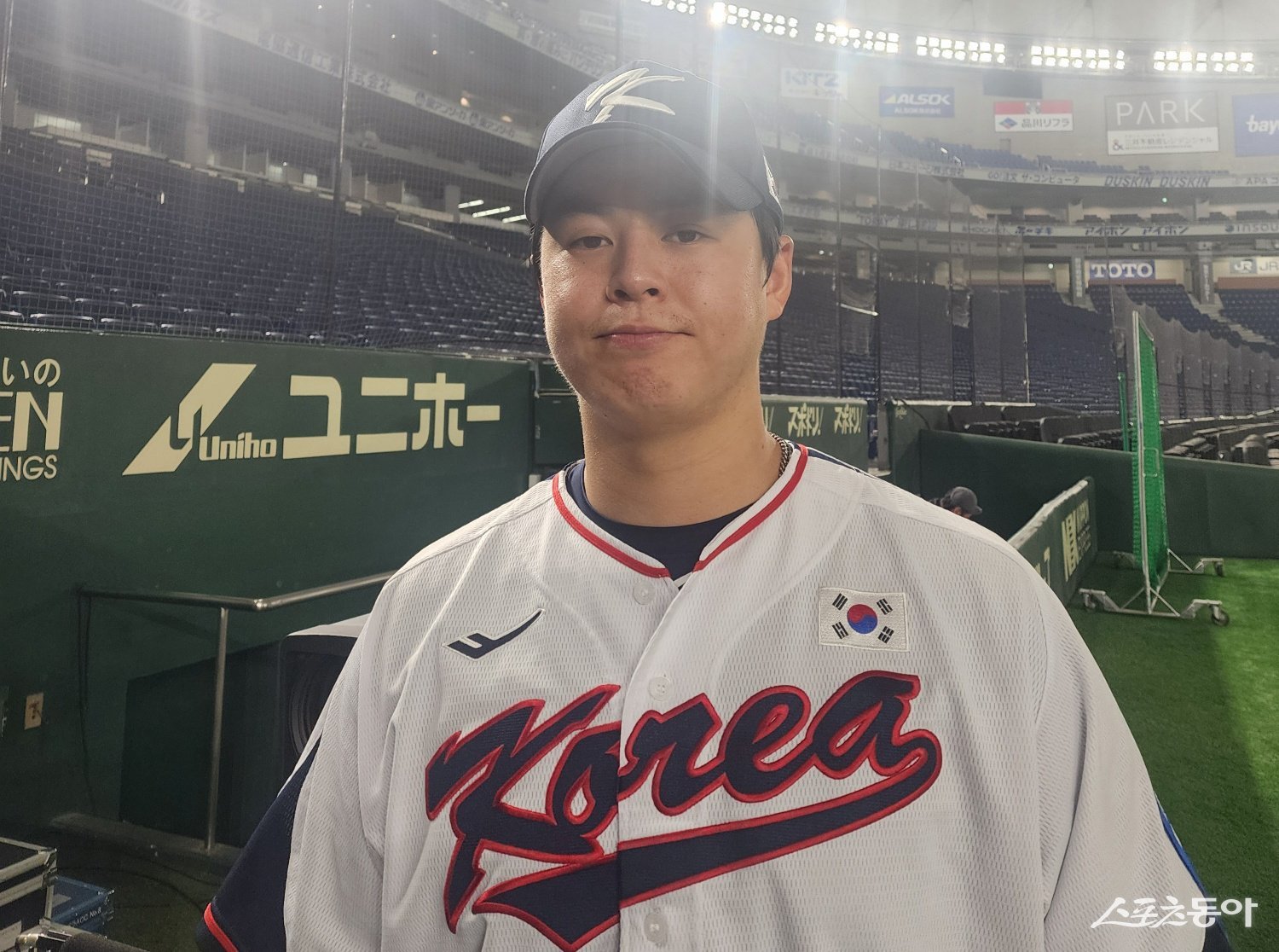 한화 노시환은 국제경기에서 뚜렷한 성과를 낸 대표팀 주축타자다. 그가 한일전 9연패 탈출의 선봉에 설지 많은 관심이 쏠린다. 도쿄|박정현 기자