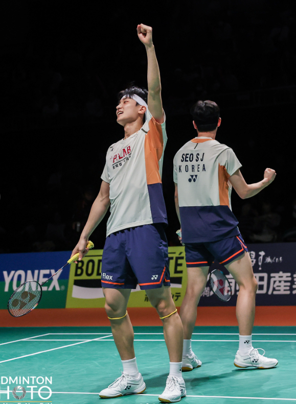 ‘V10’ 서승재-김원호, 일본 구마모토 마스터즈 우승으로 새 역사 썼다…역대 BWF 단일시즌 최다승 2위-복식 최다승 1위 타이 달성!
