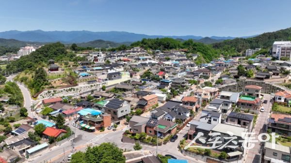 영주시 관사골 골목길 전경. 사진제공ㅣ영주시