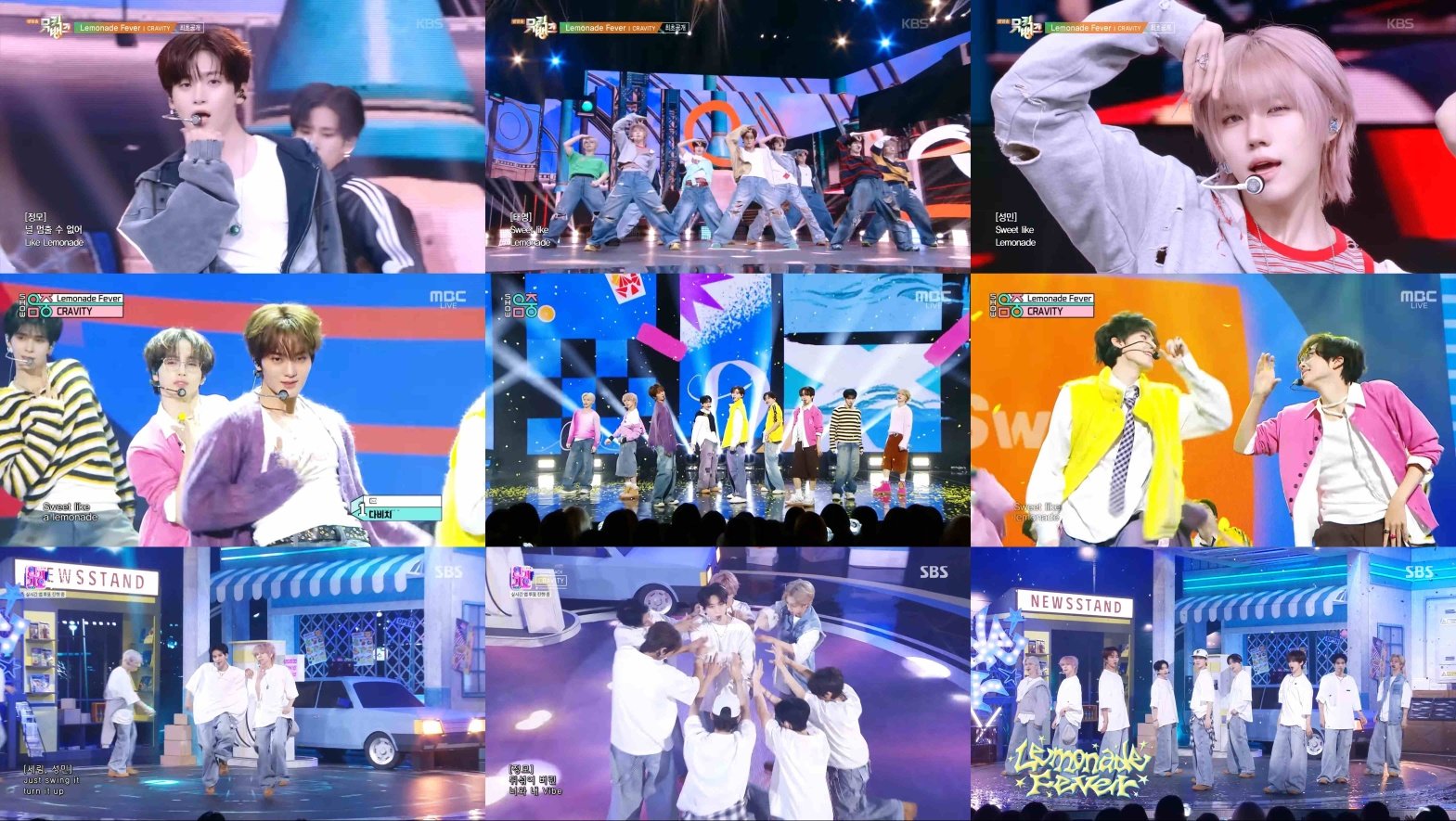 [사진 = KBS 2TV ‘뮤직뱅크’, MBC ‘쇼! 음악중심’, SBS ‘인기가요’ 방송 화면 캡처]