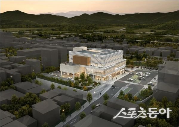 문경시의회 복합청사 조감도. 사진제공ㅣ문경시