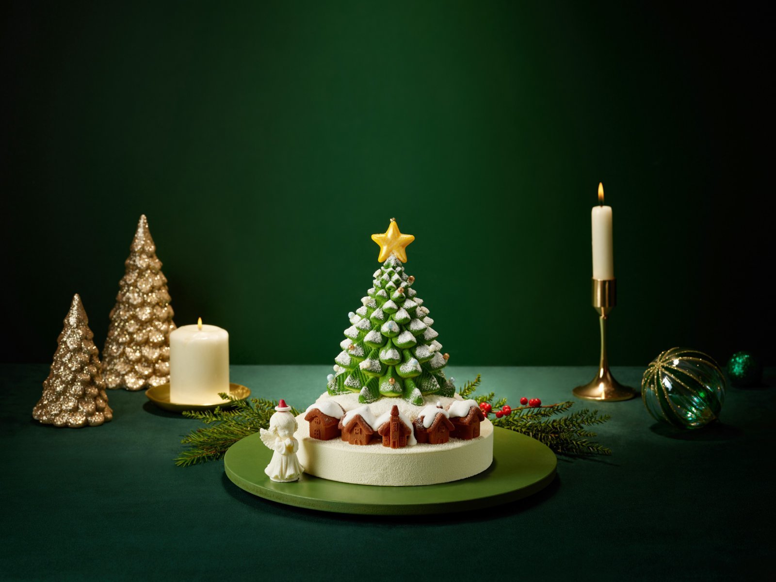 그랜드 인터컨티넨탈 서울 파르나스 2025 페스티브 케이크 윈터 아이베어