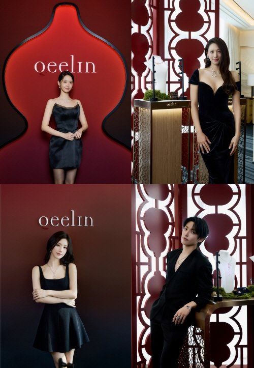 키린의 글로벌 브랜드 앰배서더들. 사진제공|키린(Qeelin)