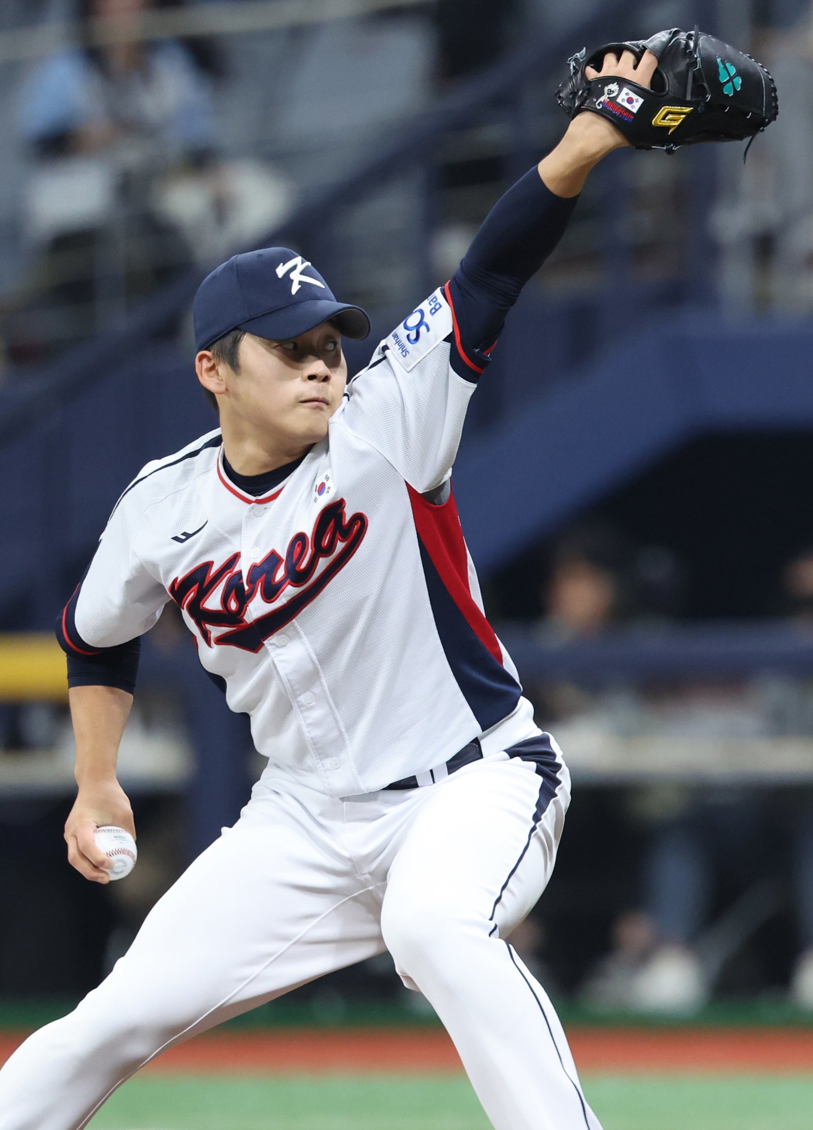 박영현이 16일 도쿄돔에서 열린 일본과 WBC 대비 평가 2차전에 구원등판해 2이닝 무실점 역투로 대표팀 마무리의 자격을 다시 한번 입증했다. 뉴시스