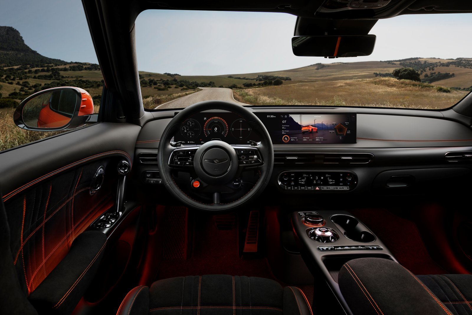 ‘GV60 마그마’ 인테리어. 사진제공 ｜현대차