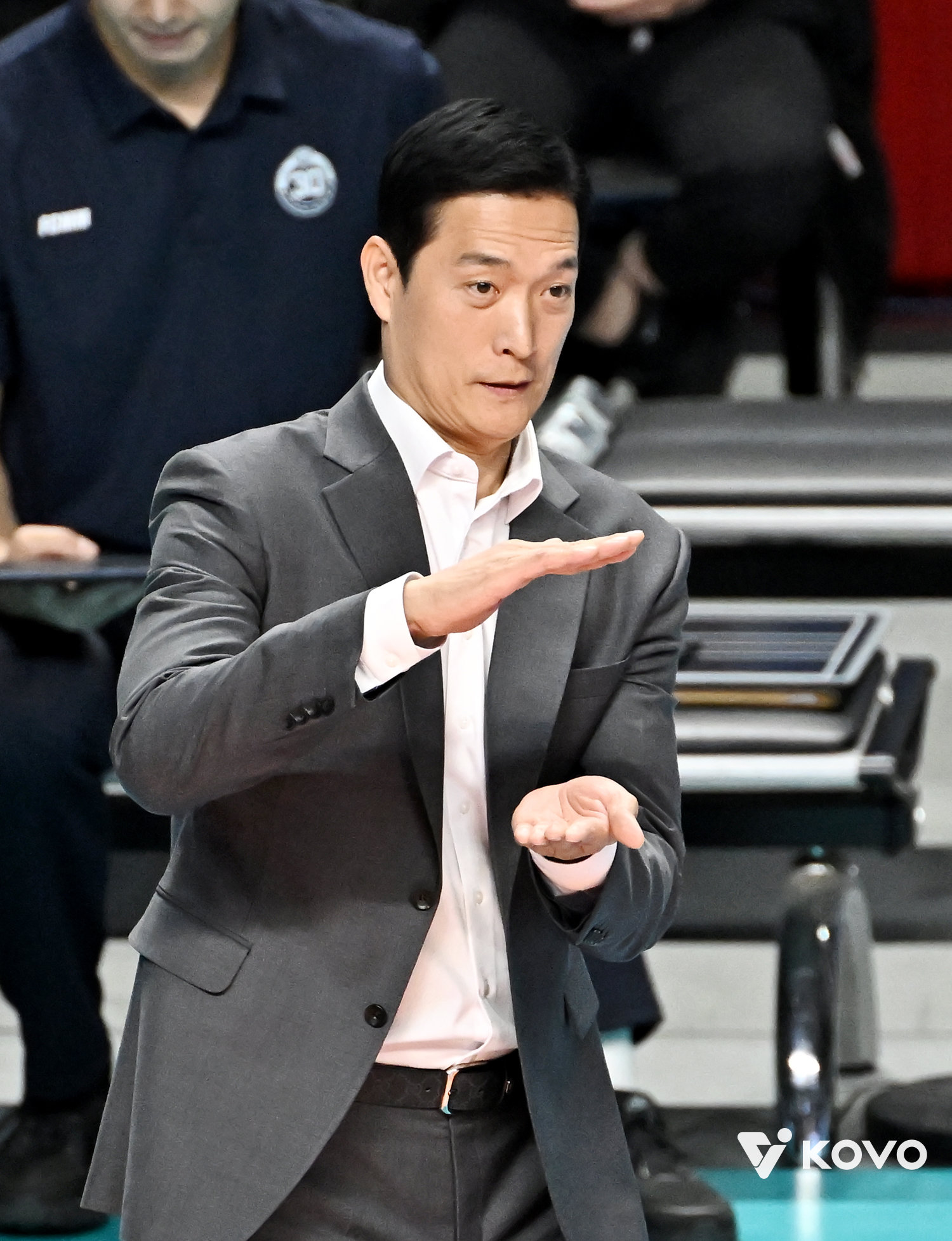 김상우 삼성화재 감독은 현재 부진에서 탈출하려면 영건들의 분발이 필요하다고 얘기했다. 김준우를 비롯한 영건들이 주포 아히의 부담을 덜어줘야 숨통이 트일 것으로 내다봤다. 사진제공│KOVO