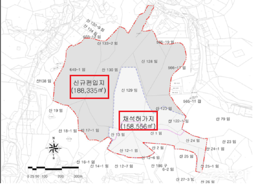 경기도 화성시 남양읍과 팔탄면 일대 토석 채취 및 복구 과정에서 법적 특혜 논란이 제기됐다(평가서). 사진제공|공익 제보자