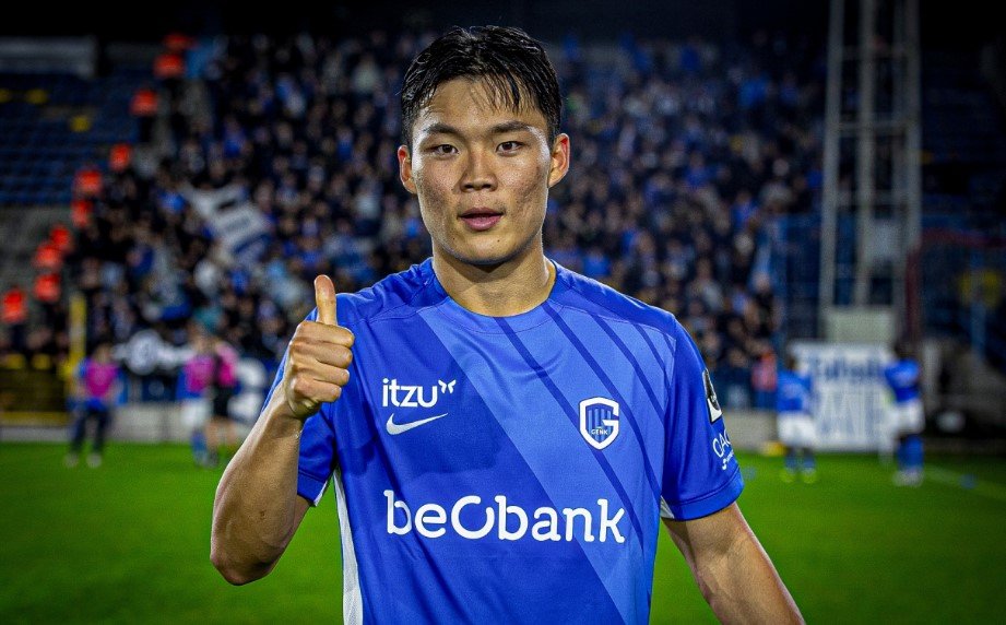 헹크 오현규는 24일(한국시간) 벨기에 헹크의 체게카 아레나에서 벌어진 메헬렌과 벨기에 프로리그 15라운드 홈경기에 선발출전했지만 결정적 기회를 2차례 날리며 후반 27분에 교체됐다. 평점 역시 6.4로 아쉬웠다. 사진제공│헹크 인스타그램