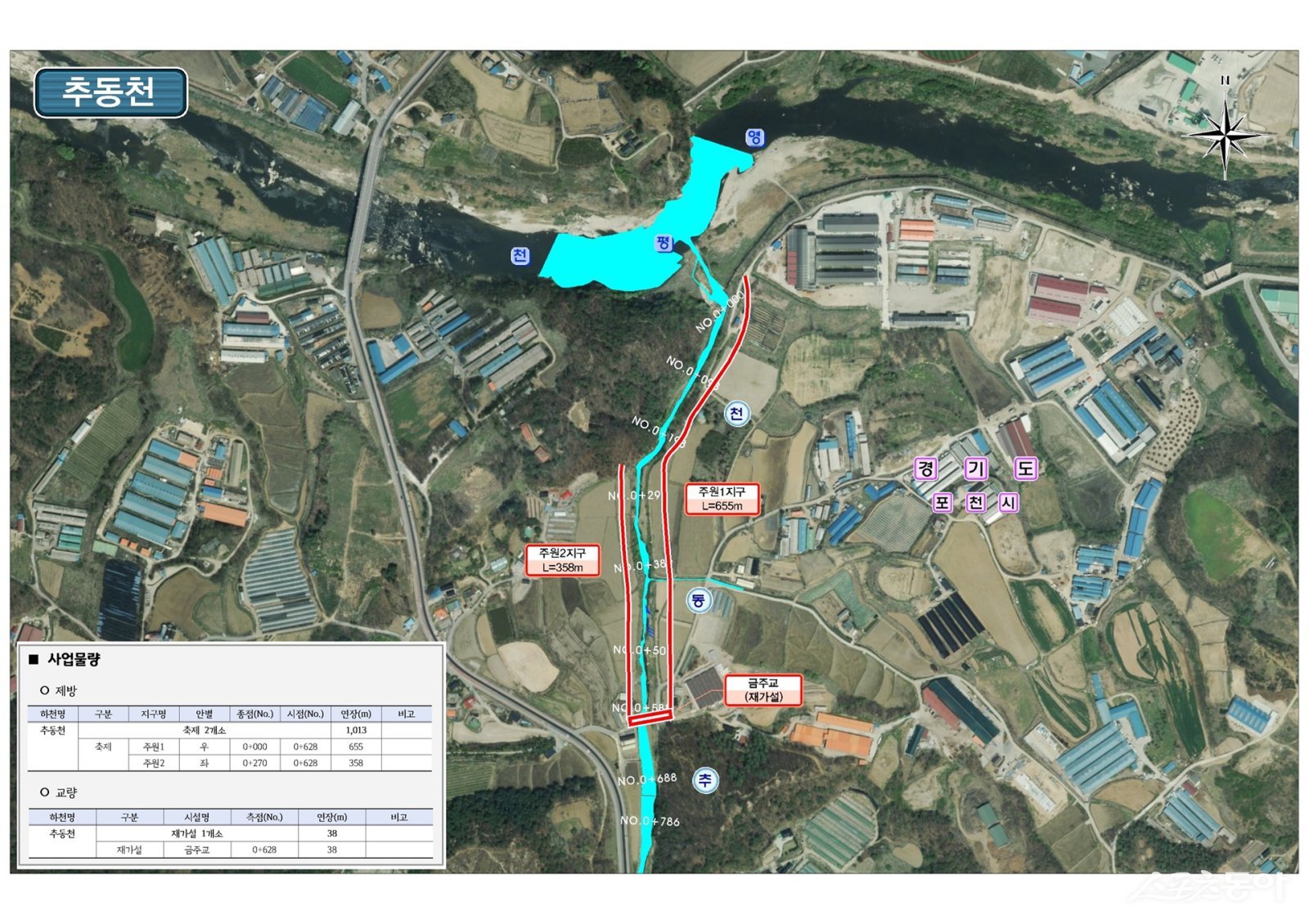 위치도. 사진제공ㅣ경기도북부청