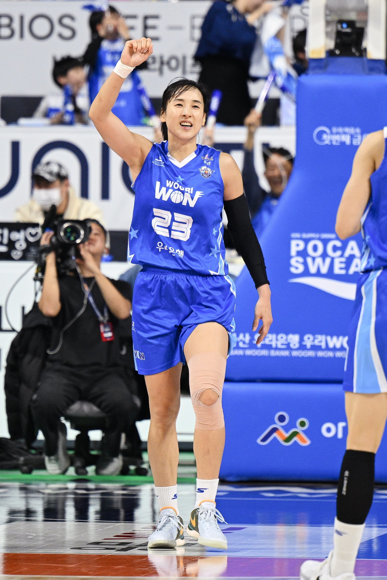 2024 동아스포츠대상 남녀프로농구 올해의 선수 후보는 남자프로농구 유기상, 양준석(이상 LG), 안영준(SK), 여자프로농구 김단비(우리은행), 김소니아(BNK)다. 우리은행 김단비. 사진제공ㅣWKBL