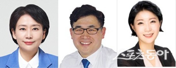 고양시의회 베스트 의원으로 선정된 김해련, 문재호, 손동숙 의원.  사진제공ㅣ고양시공무원노조