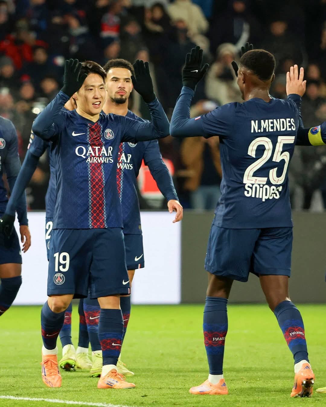 PSG 이강인이 23일(한국시간) 르아브르와 프랑스 리그앙 홈경기서 이번 시즌 리그 첫 골을 터트리며 확실한 부활을 알렸다. 사진출처｜PSG 페이스북