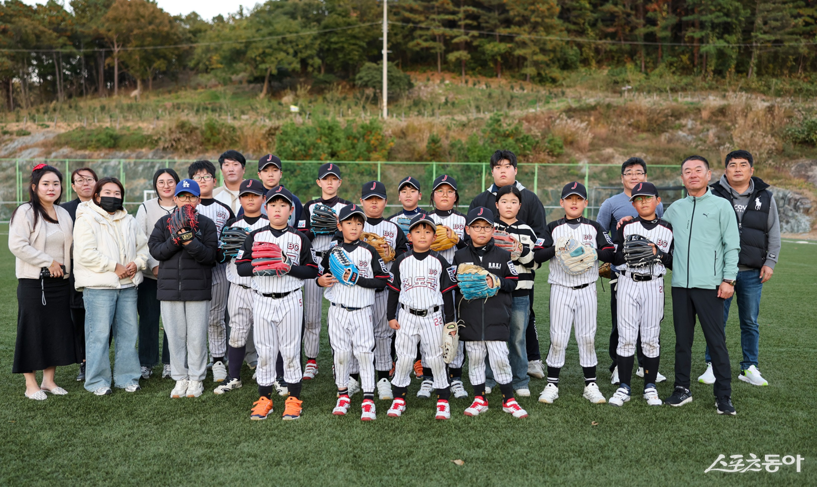 진도군체육회클럽 야구부. 사진제공=진도군