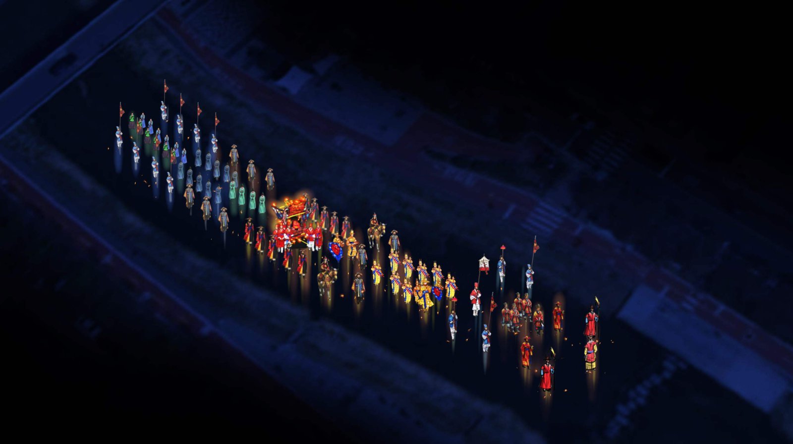 2025 서울빛초롱축제 우이천 배치도