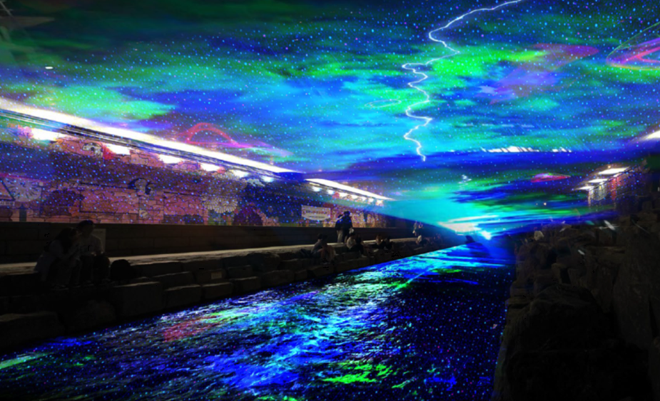 2025 서울빛초롱축제 주요 작품 - 빛의 오로라