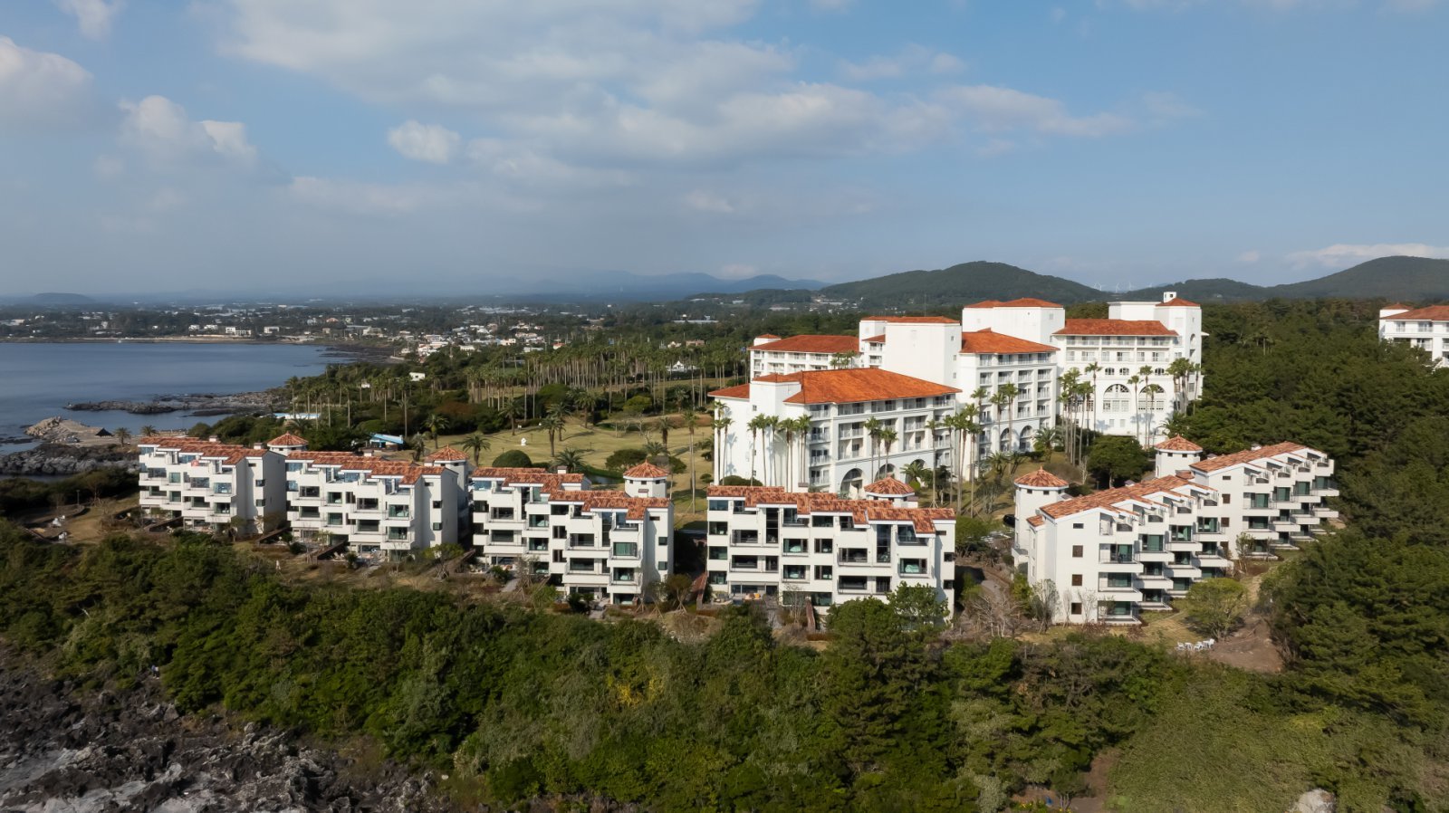 소노캄 제주 빌라 전경