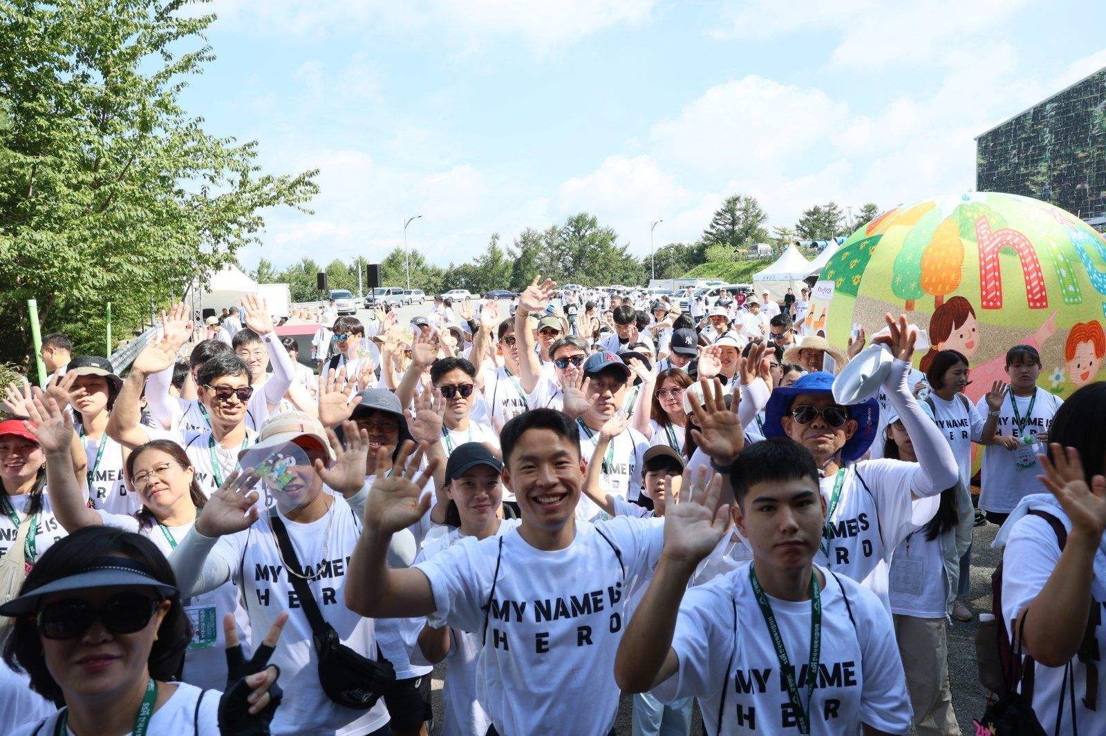 강원랜드 영웅쉼터 사회공헌사업 활동