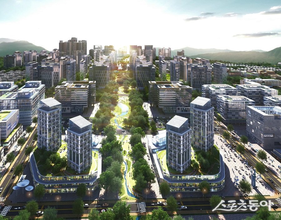 김포시, 김포환경재생혁신복합단지 조감도. 사진제공｜김포시청