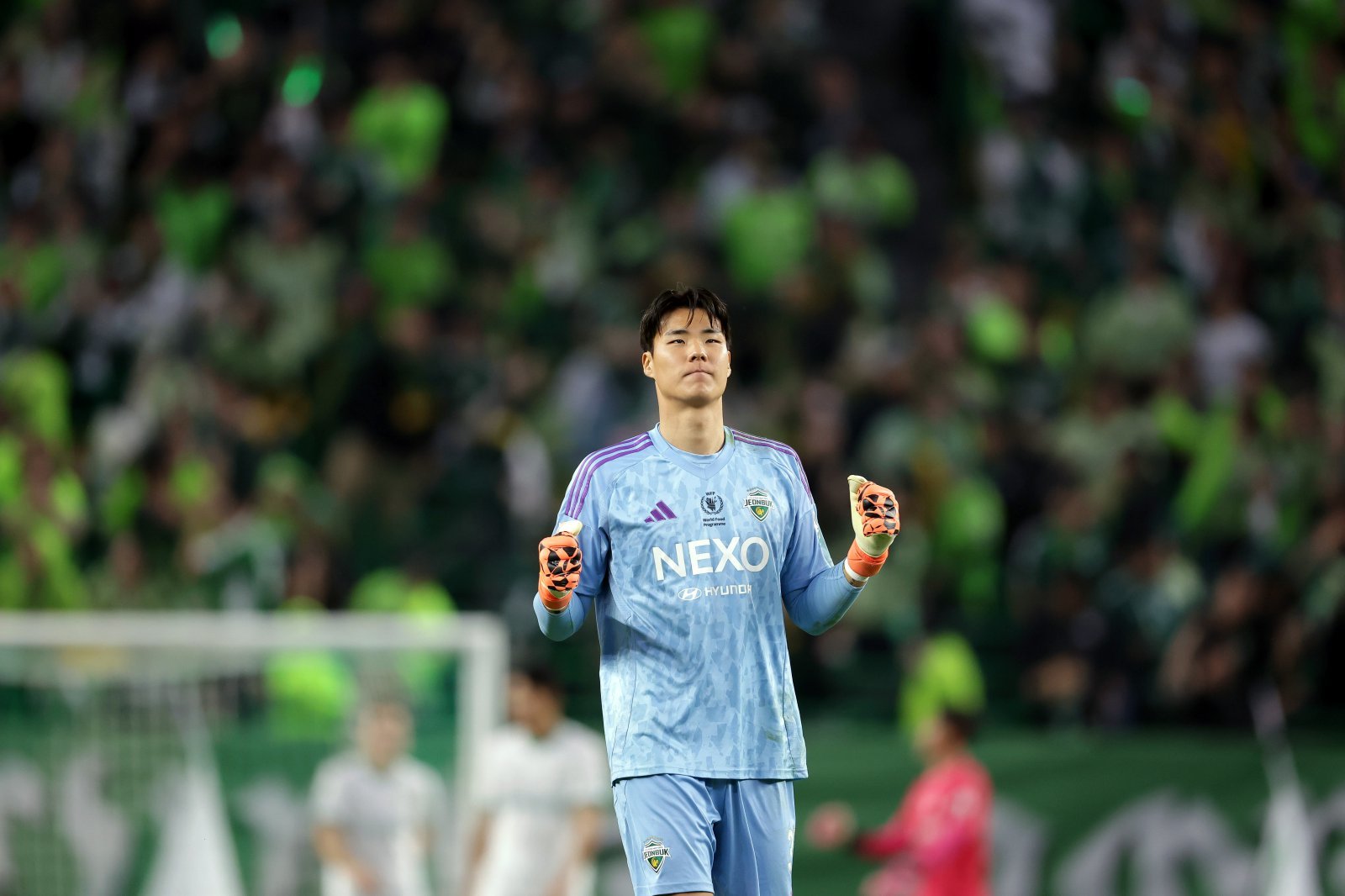 송범근은 1일 서울 서대문구 스위스그랜드호텔에서 열린 ‘하나은행 K리그 2025 대상 시상식’에서 “시즌 초반부터 압도적이고 싶었다. 그 목표를 이룰 수 있어 기쁘다”고 말했다. 사진제공｜한국프로축구연맹